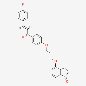 molecular formula C27H23FO4 B12396871 Tmv-IN-2 