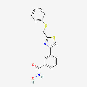 molecular formula C17H14N2O2S2 B12396887 Hdac8-IN-4 