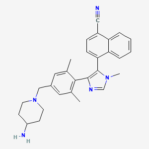 molecular formula C29H31N5 B12396917 Nsd2-IN-1 