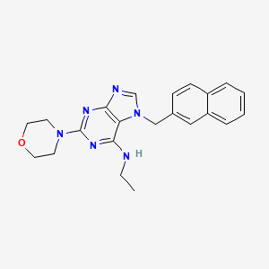 molecular formula C22H24N6O B12396925 DprE1-IN-6 