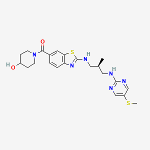 molecular formula C22H28N6O2S2 B12396929 Pcsk9-IN-15 