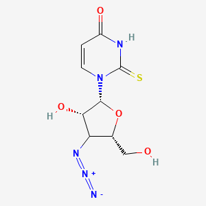 1-[(2R,3S,5S)-4-azido-3-hydroxy-5-(hydroxymethyl)oxolan-2-yl]-2-sulfanylidenepyrimidin-4-one