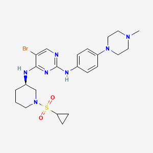 molecular formula C23H32BrN7O2S B12397057 Egfr-IN-78 