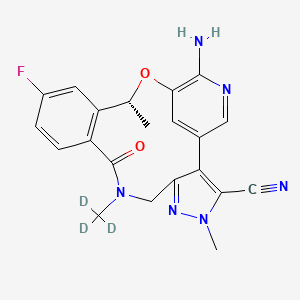 molecular formula C21H19FN6O2 B12397060 Lorlatinib-d3 