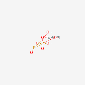 molecular formula O7P2Tc B1239708 Technetium Tc-99m pyrophosphate CAS No. 52997-54-3
