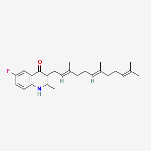 molecular formula C25H32FNO B12397105 Mtb-cyt-bd oxidase-IN-4 