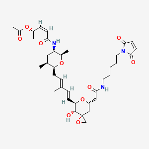 molecular formula C37H53N3O10 B12397135 MC-Thailanstatin A 