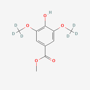 molecular formula C10H12O5 B12397149 Methyl syringate-d6 