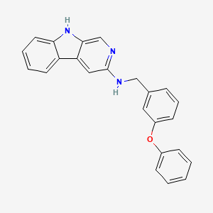 3-(3-Phenoxybenzyl)amino-|A-carboline