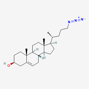 molecular formula C24H39N3O B12397175 Chol-N3 