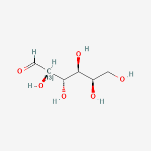 molecular formula C6H12O6 B12397227 D-Galactose-2-13C 