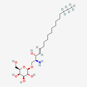 molecular formula C24H47NO7 B12397235 Psychosine-d7 