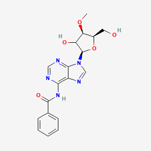 N-[9-[(2R,4R,5R)-3-hydroxy-5-(hydroxymethyl)-4-methoxyoxolan-2-yl]purin-6-yl]benzamide