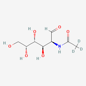 molecular formula C8H15NO6 B12397292 N-Acetyl-D-talosamine-d3 