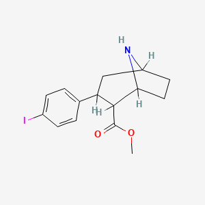 (-)-2beta-Carbomethoxy-3beta-(4-iodophenyl)nortropane