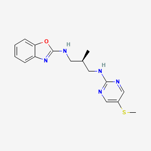 molecular formula C16H19N5OS B12397380 Pcsk9-IN-17 