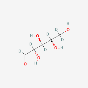 molecular formula C5H10O5 B12397393 Xylose-d6 