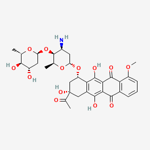 4'-Epi-4'-(2-deoxyfucose)daunomycin