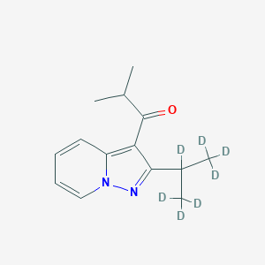 molecular formula C14H18N2O B12397452 Ibudilast-d7-1 