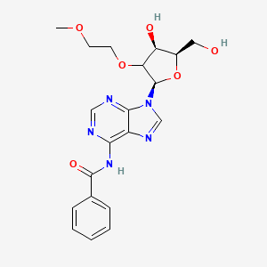 molecular formula C20H23N5O6 B12397493 n6-Benzoyl-2'-o-(2-methoxyethyl)adenosine 