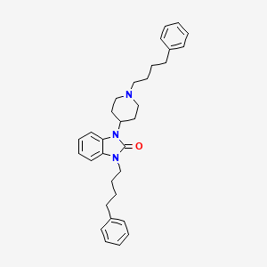 molecular formula C32H39N3O B12397567 Cav 3.2 inhibitor 1 