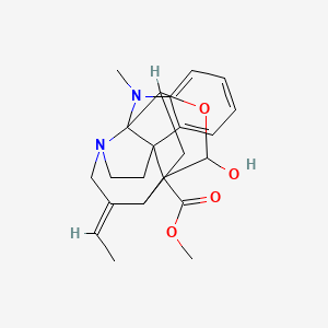 molecular formula C22H26N2O4 B1239757 Corymine CAS No. 6472-42-0