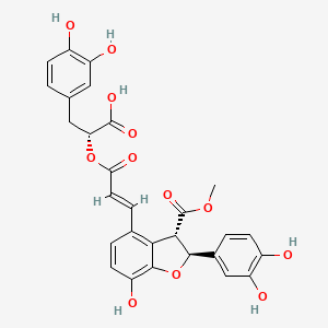 molecular formula C28H24O12 B12397580 Monomethyl lithospermate 