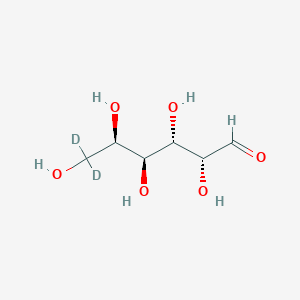 molecular formula C6H12O6 B12397584 D-Galactose-d2 