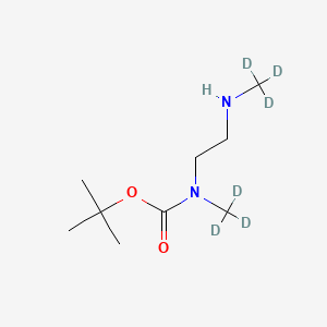 tert-butyl N-(trideuteriomethyl)-N-[2-(trideuteriomethylamino)ethyl]carbamate