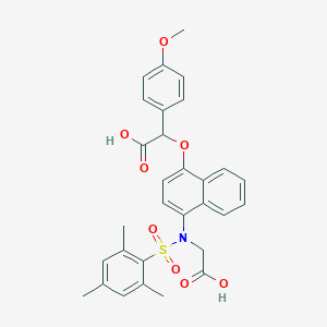 molecular formula C30H29NO8S B12397648 Keap1-Nrf2-IN-14 