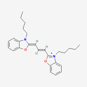3,3'-Dipentyloxacarbocyanine