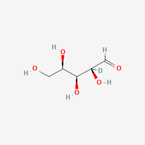 molecular formula C5H10O5 B12397672 D-Lyxose-d-1 