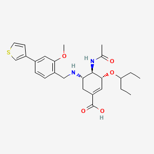 molecular formula C26H34N2O5S B12397678 Neuraminidase-IN-11 