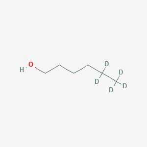 molecular formula C6H14O B12397713 n-Hexyl-5,5,6,6,6-d5 alcohol 