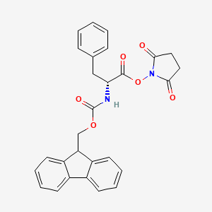 molecular formula C28H24N2O6 B12397740 Fmoc-(D-Phe)-OSu 