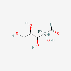 molecular formula C5H10O5 B12397748 Xylose-2-13C 