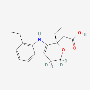 molecular formula C17H21NO3 B12397750 (R)-Etodolac-d4 