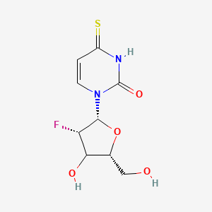 1-[(2R,3S,5R)-3-fluoro-4-hydroxy-5-(hydroxymethyl)oxolan-2-yl]-4-sulfanylidenepyrimidin-2-one