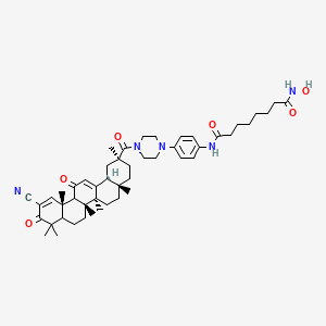 molecular formula C49H67N5O6 B12397786 Hdac3/6-IN-2 