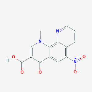 molecular formula C14H9N3O5 B12397818 Antibacterial agent 105 