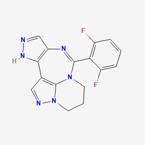 molecular formula C16H12F2N6 B12397866 Lrrk2-IN-8 