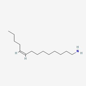 molecular formula C14H29N B1239787 9-Tetradecen-1-amine, (9Z)- CAS No. 40853-87-0