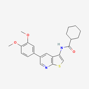 molecular formula C22H24N2O3S B12397894 Drak1/2-IN-1 