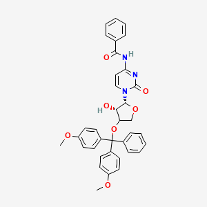 N-[1-[(2R,3S)-4-[bis(4-methoxyphenyl)-phenylmethoxy]-3-hydroxyoxolan-2-yl]-2-oxopyrimidin-4-yl]benzamide