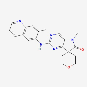 molecular formula C21H21N5O2 B12397928 DNA-PK-IN-9 