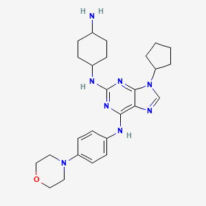 molecular formula C26H36N8O B12397931 Flt3-IN-18 