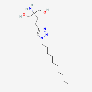 molecular formula C17H34N4O2 B12397941 Vonifimod CAS No. 2118903-18-5