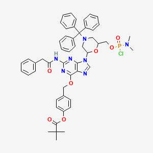 molecular formula C51H53ClN7O7P B12397998 Activated DPG Subunit 