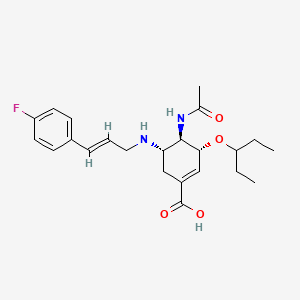 molecular formula C23H31FN2O4 B12398055 Influenza virus-IN-4 