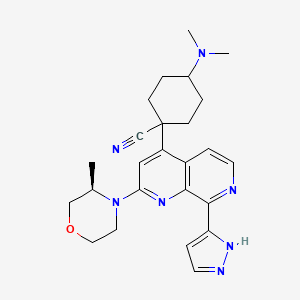 molecular formula C25H31N7O B12398091 Atr-IN-22 